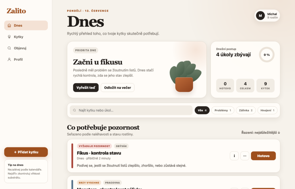 Zalito — ukázka 2